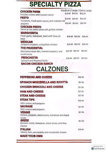 Menu Boston Kitchen Pizza - 4