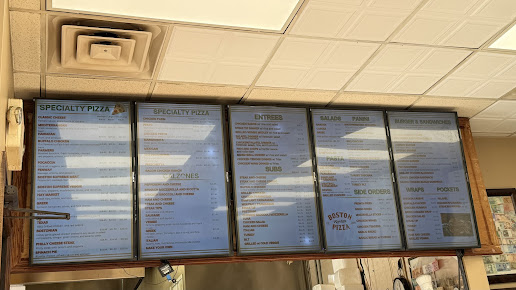 Menu Boston Kitchen Pizza - 5