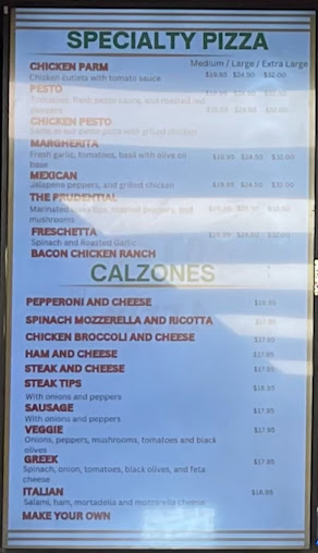 Menu Boston Kitchen Pizza - 6