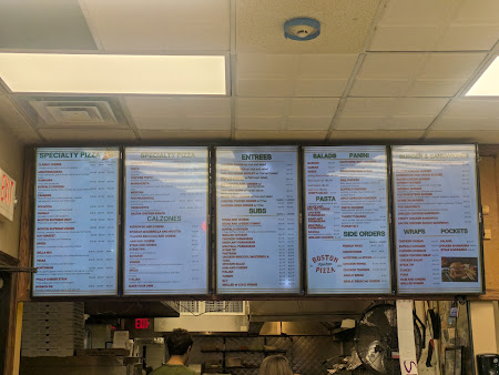 Menu Boston Kitchen Pizza - 9