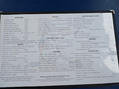 Menu Boston Sail Loft - 6