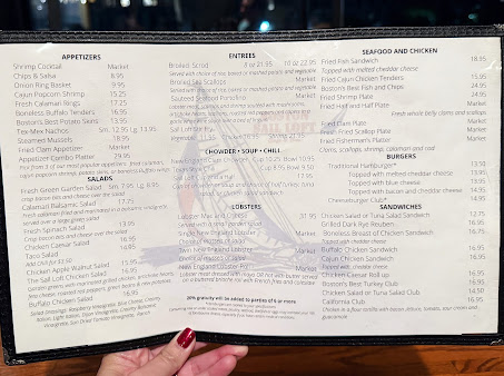 Menu Boston Sail Loft - 9