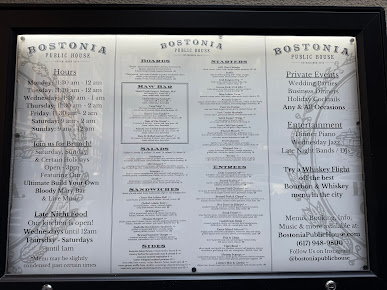 Menu Bostonia Public House - 7