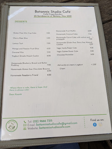 Menu Botannix Studio Cafe - 3