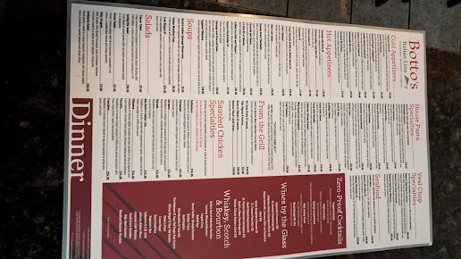 Menu Botto's Italian Line Restaurant - 1