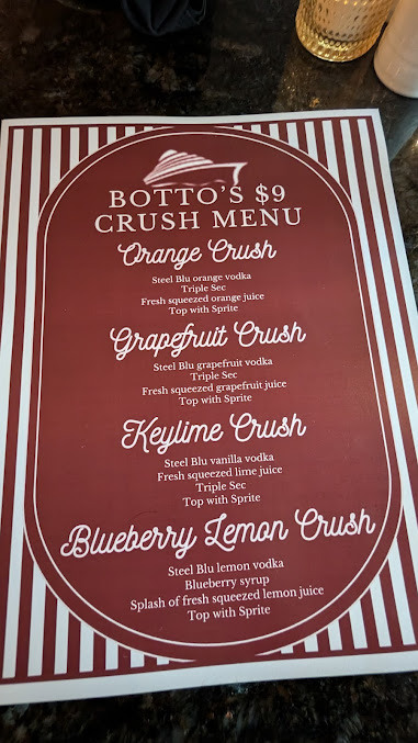 Menu Botto's Italian Line Restaurant - 5