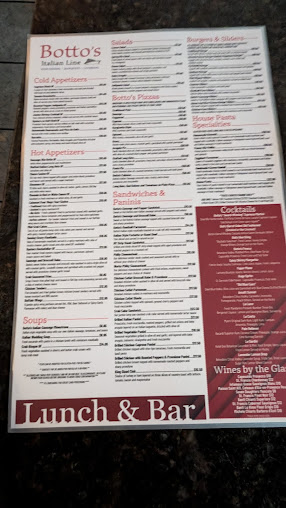 Menu Botto's Italian Line Restaurant - 6