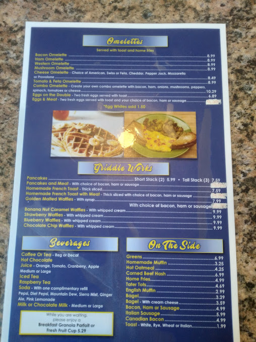 Menu Boulevard Diner - 2