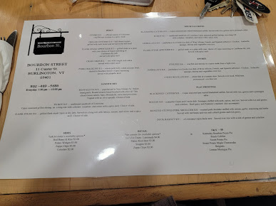 Menu Bourbon Street Llc - 5