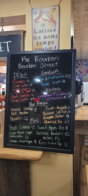 Menu Bourbon Street Llc - 6