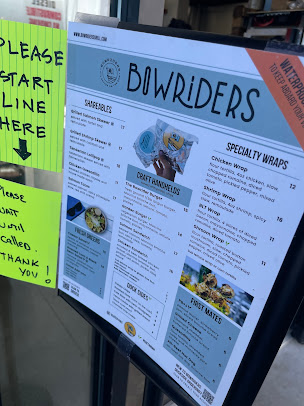 Menu Bowriders Grill - 0