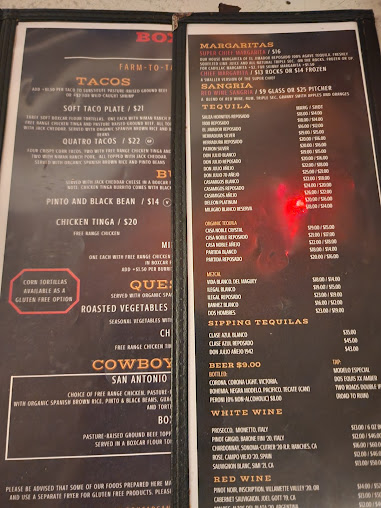 Menu Boxcar Cantina - 5