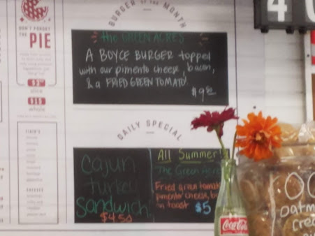 Menu Boyce General Store - 2