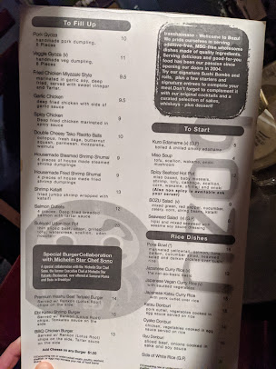 Menu Bozu Brooklyn - 0