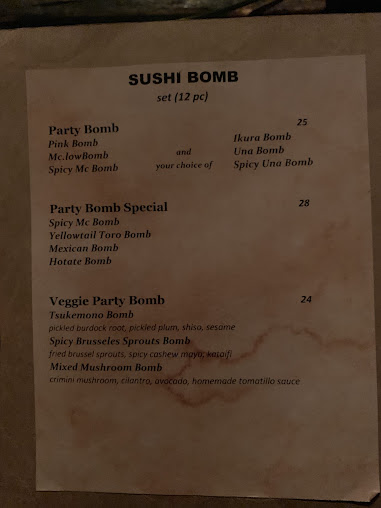 Menu Bozu Brooklyn - 1