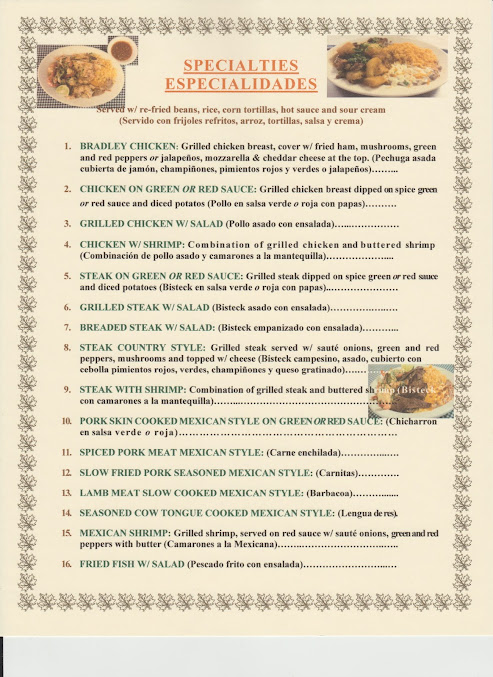 Menu Bradley Cafe Llc - 3