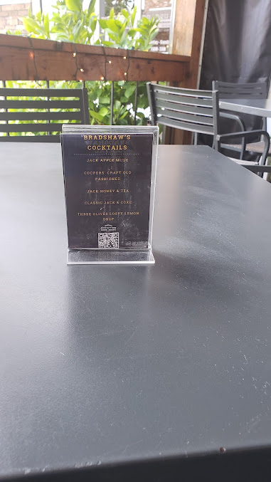 Menu Bradshaw Social House - 2