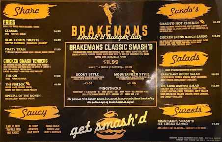 Menu Brakemans Smashed Burger Bar - 3