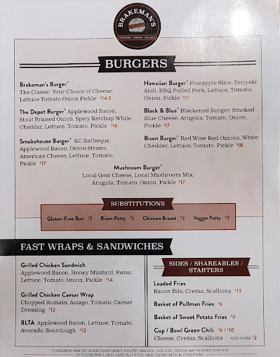 Menu Brakemans Smashed Burger Bar - 6