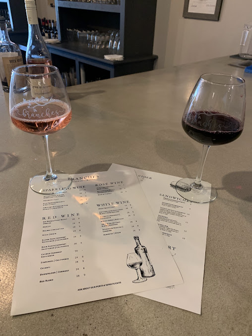 Menu Branches Tasting Room - 0