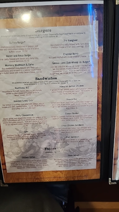Menu Branding Iron Lanes Lounge - 2