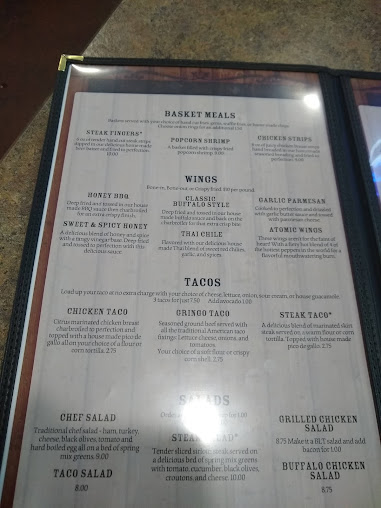 Menu Branding Iron Lanes Lounge - 3