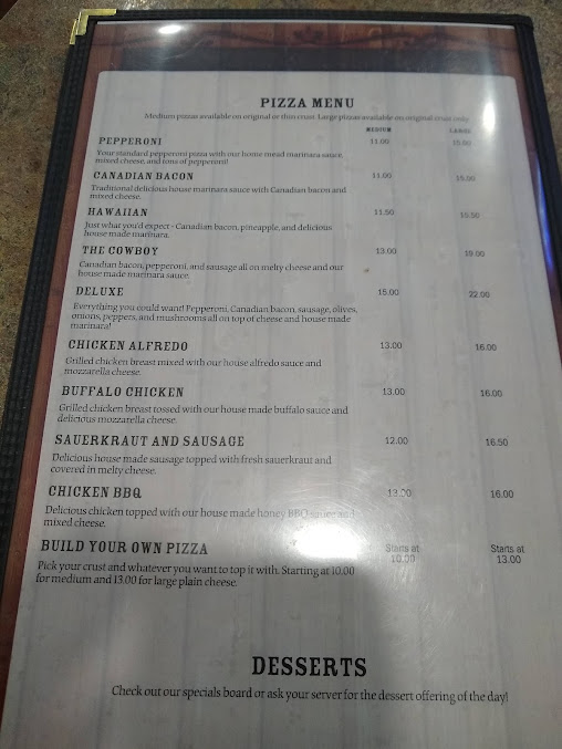 Menu Branding Iron Lanes Lounge - 4