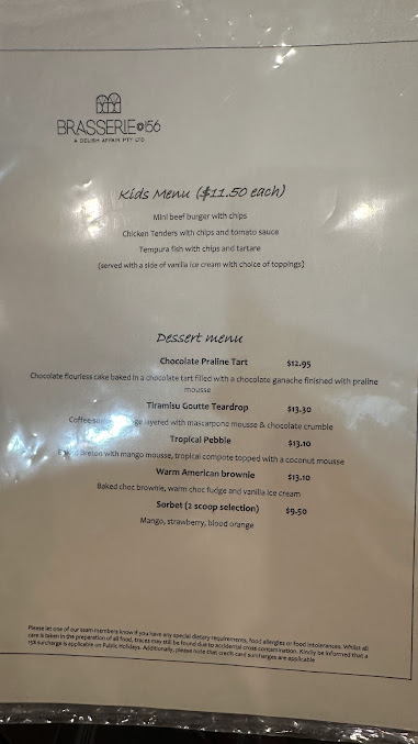 Menu Brasserie@156 - 3