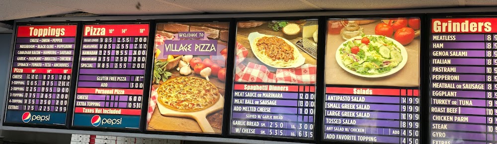 Menu Brattleboro Village Pizza - 0