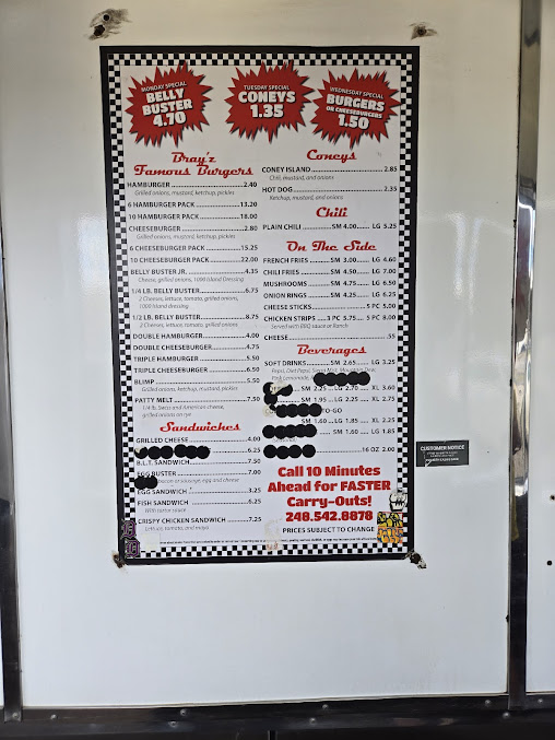 Menu Brayz Hamburger - 1