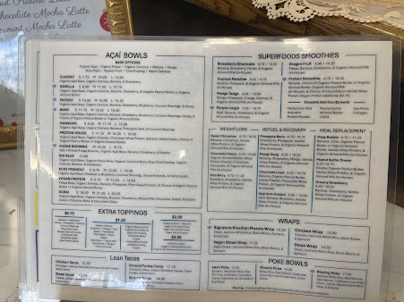 Menu Brazilian Muscle Bowls Mtvernon - 0