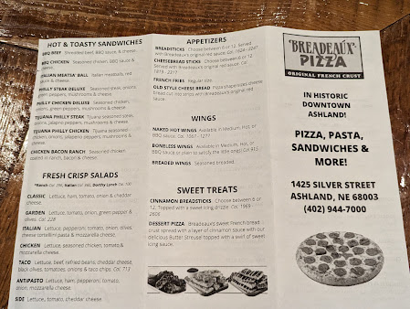 Menu Breadeaux Pizza - 1