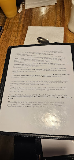 Menu Breakfast Club Tybee Island - 4