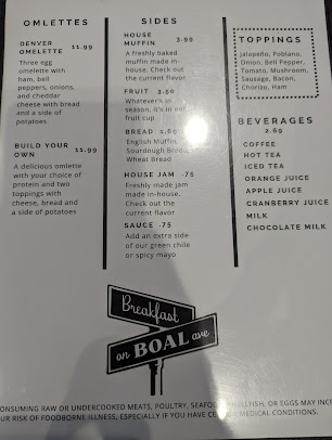 Menu Breakfast On Boal - 5