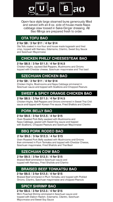 Menu Breaking Buns Food Cart - 2