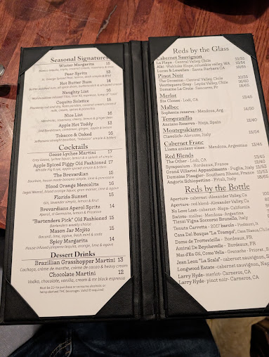 Menu Brevardian Riverfront - 7