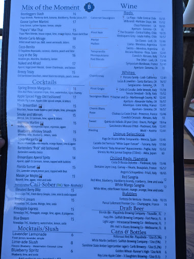 Menu Brevardian Riverfront - 8