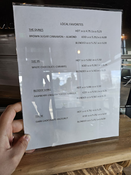 Menu Brew 95 - 1