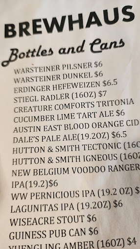 Menu Brewhaus - 0