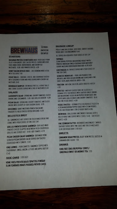 Menu Brewhaus - 3
