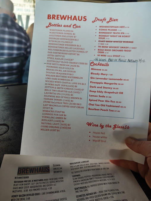 Menu Brewhaus - 6