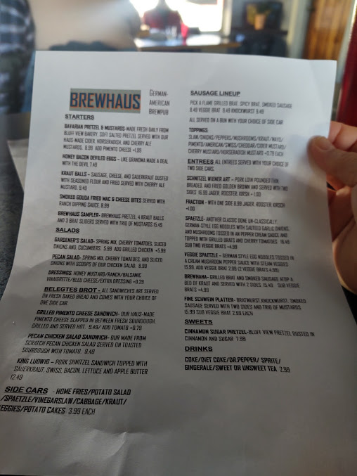 Menu Brewhaus - 8