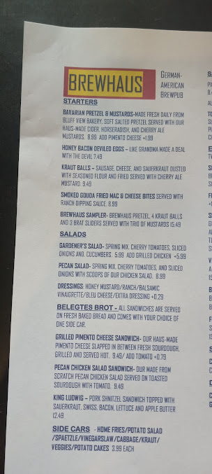 Menu Brewhaus - 9