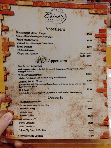 Menu Bricks River Cafe - 6