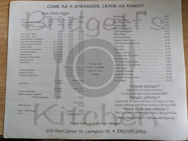 Menu Bridgetts Kitchen - 0