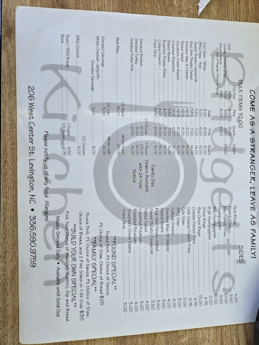 Menu Bridgetts Kitchen - 8