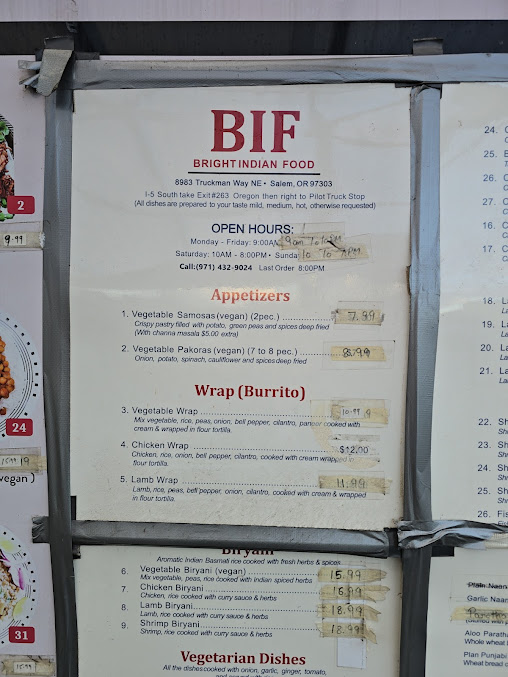 Menu Bright Indian Food - 5