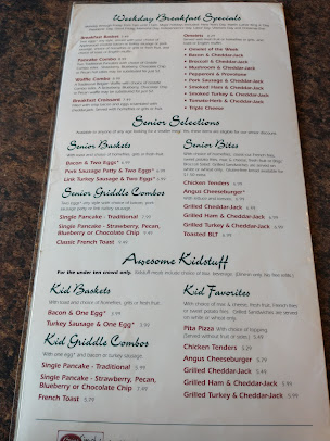 Menu Brigs Great Beginnings Restaurant - 4