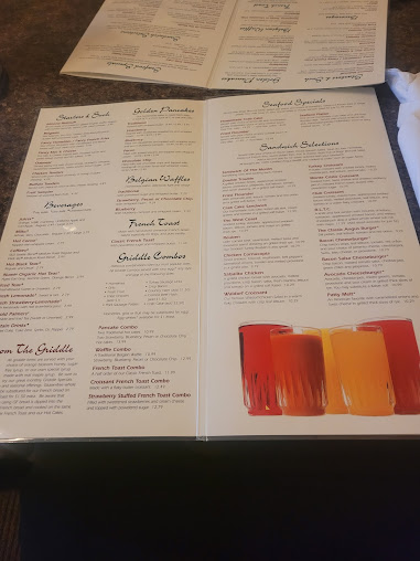 Menu Brigs Great Beginnings Restaurant - 7