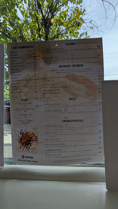 Menu Brisas Latín Cuisine - 1